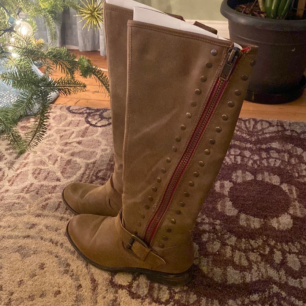 Steve Madden Cooper tall zipper boots